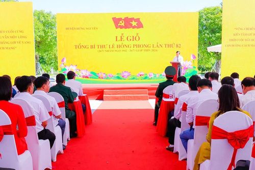 Trang trọng Lễ giỗ lần thứ 82 của Tổng Bí thư Lê Hồng Phong