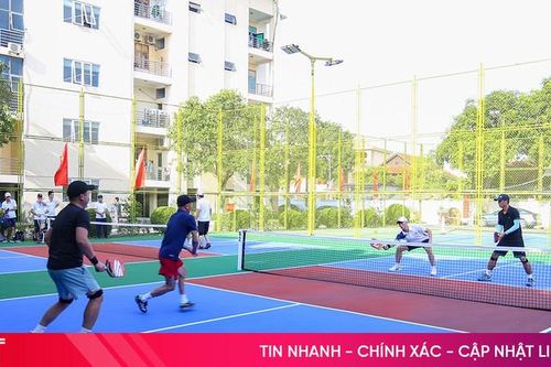 Hơn 200 VĐV tranh tài tại Giải Pickleball tỉnh Hà Tĩnh mở rộng