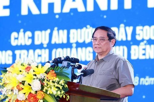 Toàn văn phát biểu của Thủ tướng tại Lễ khánh thành Dự án đường dây 500kV mạch 3