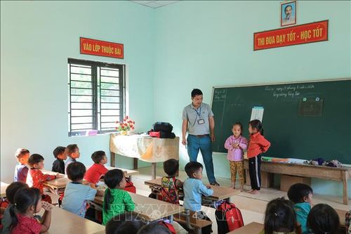 Khánh thành điểm trường mới cho học sinh trên Cao nguyên đá Đồng Văn