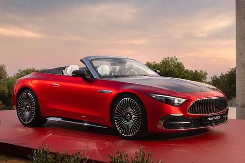 Cận cảnh xe mui trần 2 cửa đầu tiên của Maybach