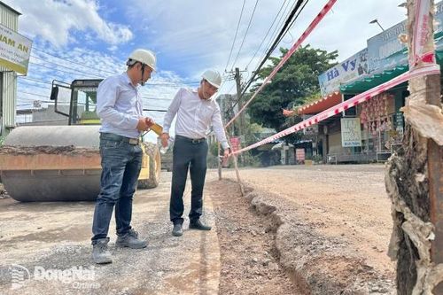Đôn đốc đảm bảo an toàn giao thông trên các tuyến đường đang thi công tại thành phố Biên Hòa