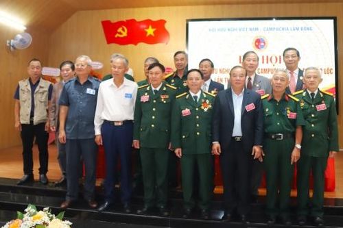 Đại hội lần thứ nhất Chi hội Hữu nghị Việt Nam - Campuchia TP Bảo Lộc
