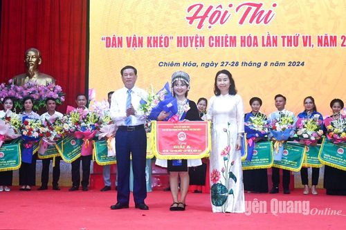 Xã Tri Phú giành giải A Hội thi Dân vận khéo huyện Chiêm Hóa lần thứ VI