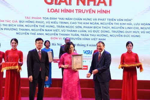 94 tác phẩm được trao Giải Báo chí 'Vì sự nghiệp phát triển Văn hóa, Thể thao và Du lịch'