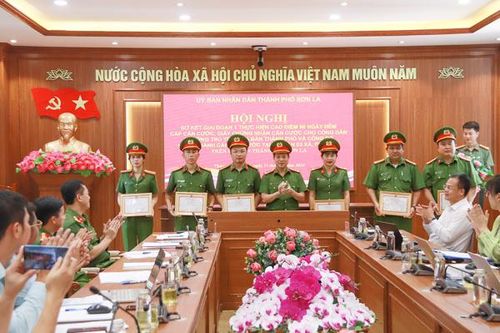 TP Sơn La có 3 xã, phường hoàn thành cấp căn cước