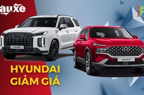 Hyundai giảm giá cho các mẫu xe SantaFe và xe Palisade | Bản tin Tàu và Xe | 29/08/2024