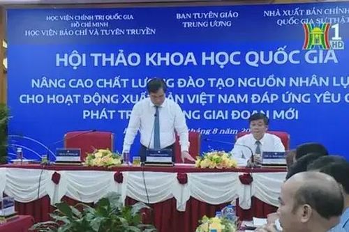 Hội thảo đào tạo nguồn nhân lực cho hoạt động xuất bản