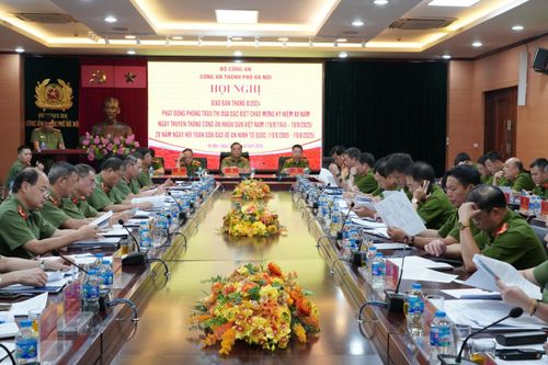 Đảm bảo tuyệt đối an ninh, an toàn Thủ đô Hà Nội dịp Quốc khánh 2-9