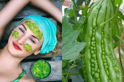 Làn da sáng bừng nhờ mướp đắng
