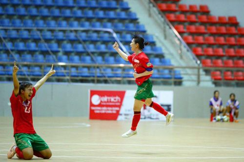 Thái Sơn Nam TP Hồ Chí Minh vô địch lượt đi Giải futsal nữ vô địch quốc gia 2024