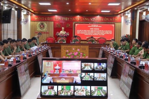 Công an tỉnh Đắk Nông chú trọng, tập trung nâng cao chất lượng công tác chính trị, tư tưởng trong tình hình mới