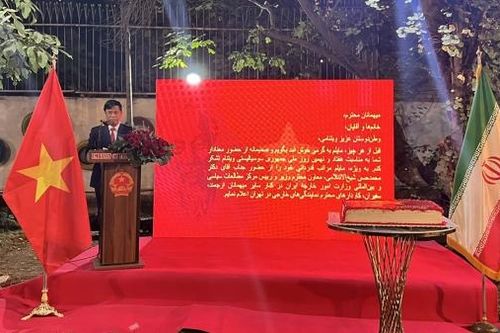 Đại sứ quán Việt Nam tại Iran tổ chức lễ kỷ niệm 79 năm Quốc khánh 2/9