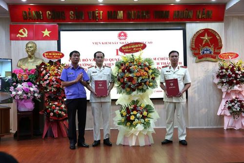 Ông Phạm Viết Vượng giữ chức vụ Viện trưởng VKSND tỉnh Thái Bình