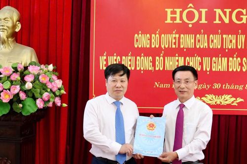 Sở Văn hóa Thể thao và Du lịch tỉnh Nam Định có giám đốc mới
