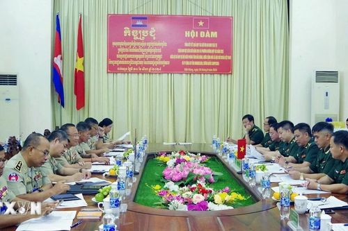 Đắk Nông và tỉnh Mondulkiri của Campuchia phối hợp giữ vững an ninh biên giới