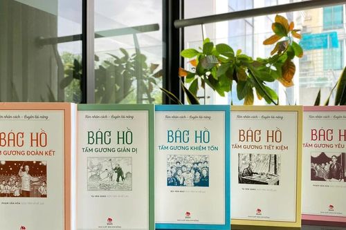 Sách cho thiếu nhi: 'Rèn nhân cách-Luyện tài năng' theo lời dạy của Bác Hồ