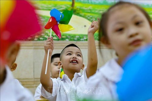 Háo hức chờ ngày khai giảng ở một ngôi trường chuyên biệt của Hà Nội