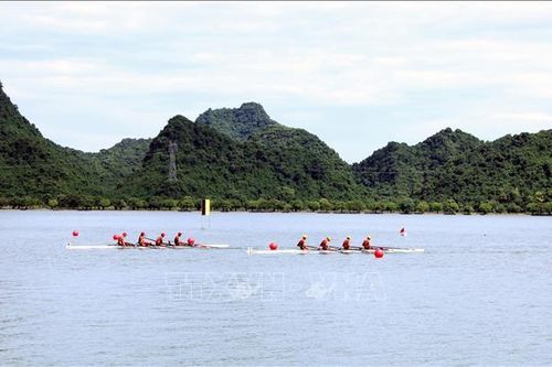 Hải Dương Nhất toàn đoàn Giải Đua thuyền Rowing và Canoeing vô địch trẻ Quốc gia