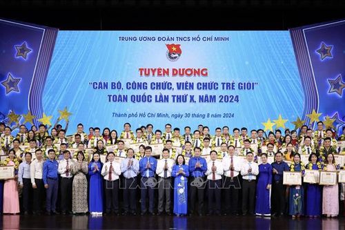 Tuyên dương cán bộ, công chức, viên chức trẻ giỏi toàn quốc lần thứ X