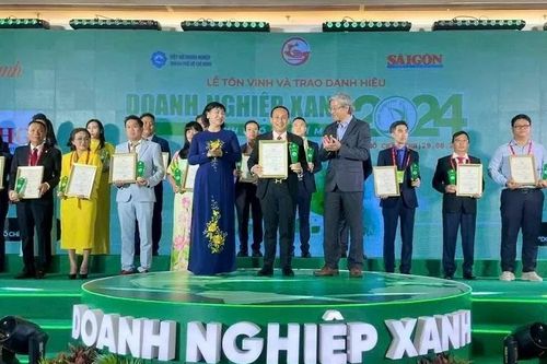 Vina CHG được trao tặng danh hiệu 'Doanh nghiệp Xanh TP. Hồ Chí Minh năm 2024'