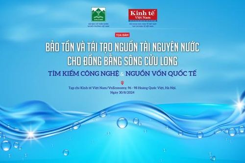 Tìm kiếm giải pháp công nghệ, tài chính bền vững, cấp bách cho nguồn nước Đồng bằng sông Cửu Long
