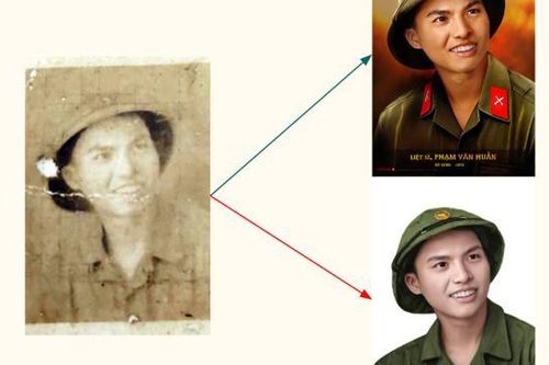 Ứng dụng công nghệ AI để phục dựng ảnh liệt sỹ