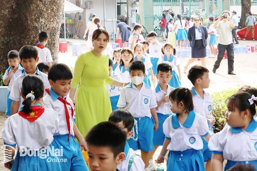 Háo hức chờ tiếng trống khai giảng