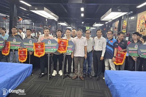 200 cơ thủ tham dự Giải billiards 3C thành phố Biên Hòa mở rộng năm 2024