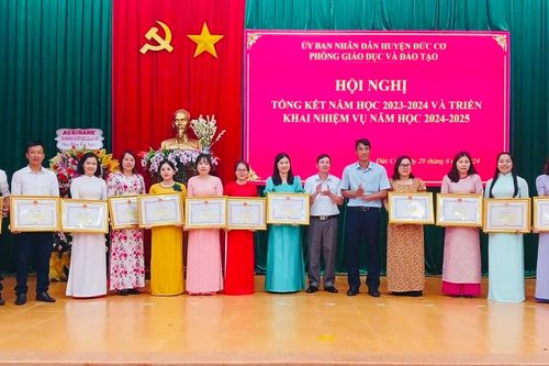 Đức Cơ triển khai nhiệm vụ năm học 2024-2025