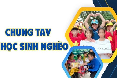 Chung tay vì học sinh nghèo