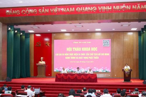Tỉnh ủy tổ chức Hội thảo khoa học Lào Cai 55 năm thực hiện Di chúc của Chủ tịch Hồ Chí Minh - Hành trình và khát vọng phát triển