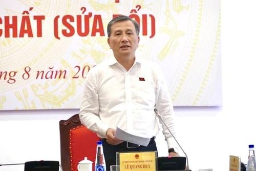 Thường trực Ủy ban Khoa học, Công nghệ và Môi trường họp mở rộng thẩm tra sơ bộ dự án Luật Hóa chất (sửa đổi)