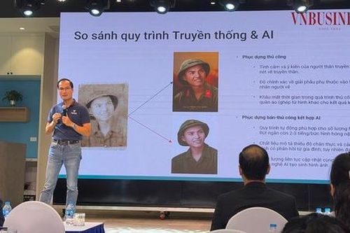 Hà Nội kết hợp với công ty công nghệ AI, tăng tốc phục dựng ảnh liệt sĩ