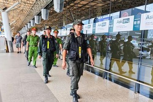 Tăng cường đảm bảo an ninh sân bay Tân Sơn Nhất dịp lễ 2/9