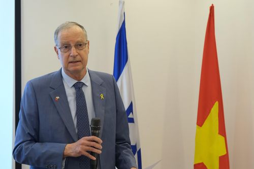 Quan hệ Việt Nam - Israel tiếp tục phát triển mạnh mẽ