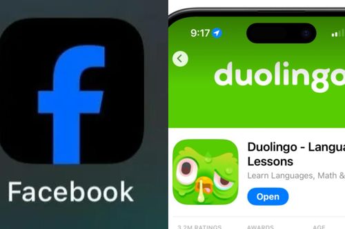 Facebook bỗng dưng có logo đen, đua tạo nét cùng Duolingo?