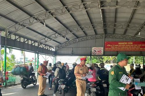 TP Hồ Chí Minh: Ra quân bảo đảm trật tự, an toàn giao thông dịp Quốc khánh 2-9