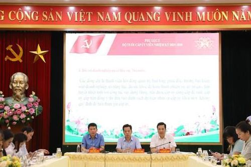 Quận Hoàn Kiếm: Lựa chọn, giới thiệu những cán bộ tiêu biểu vào cấp ủy khóa tới