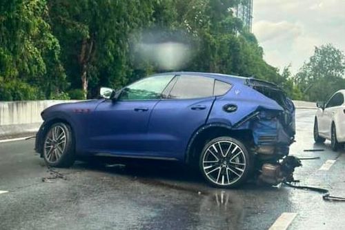 Maserati Levante Trofeo bản giới hạn 100 chiếc gặp tai nạn tại TP.HCM