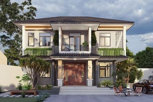 10 mẫu nhà 2 tầng mái Nhật được ưa chuộng nhất hiện nay