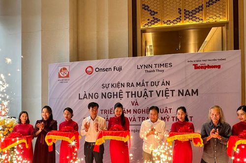 Ra mắt dự án Làng nghệ thuật Việt Nam và Trung tâm trưng bày triển lãm quốc tế