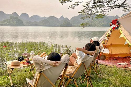 5 địa điểm cắm trại xanh mát ngay gần Hà Nội, khách chơi 'thả ga' dịp 2/9