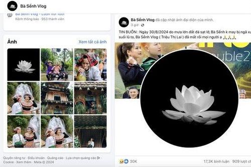 Bà Sểnh Vlog qua đời