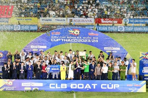 Thép Xanh Nam Định đoạt Siêu cúp Quốc gia 2023-2024