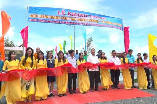 Khánh thành cầu Kênh Ranh Tân Phú – Tà Đảnh