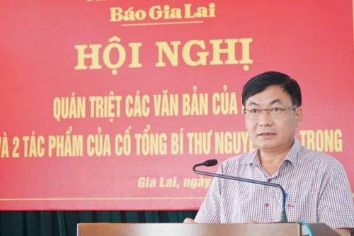 Đảng ủy Báo Gia Lai: Quán triệt các văn bản của Đảng và 2 tác phẩm của cố Tổng Bí thư Nguyễn Phú Trọng