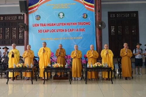 Đà Nẵng: Khai mạc trại huấn luyện huynh trưởng Lộc Uyển - A Dục năm 2024