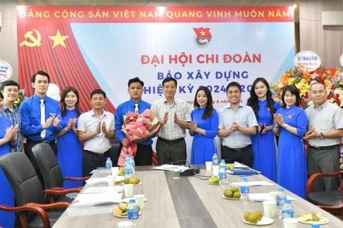 Chi đoàn Báo Xây dựng cần tiếp tục nâng cao nghiệp vụ, sức trẻ và sự sáng tạo