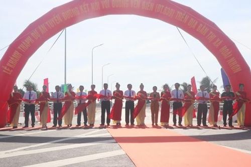 Bình Định: Thông tuyến đường kết nối với đường ven biển gần 800 tỷ đồng